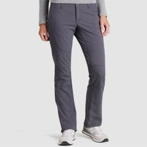 Kuhl Spire Roll Up Pants Gray Stretch Outdoors Mid Rise Womens Size 10